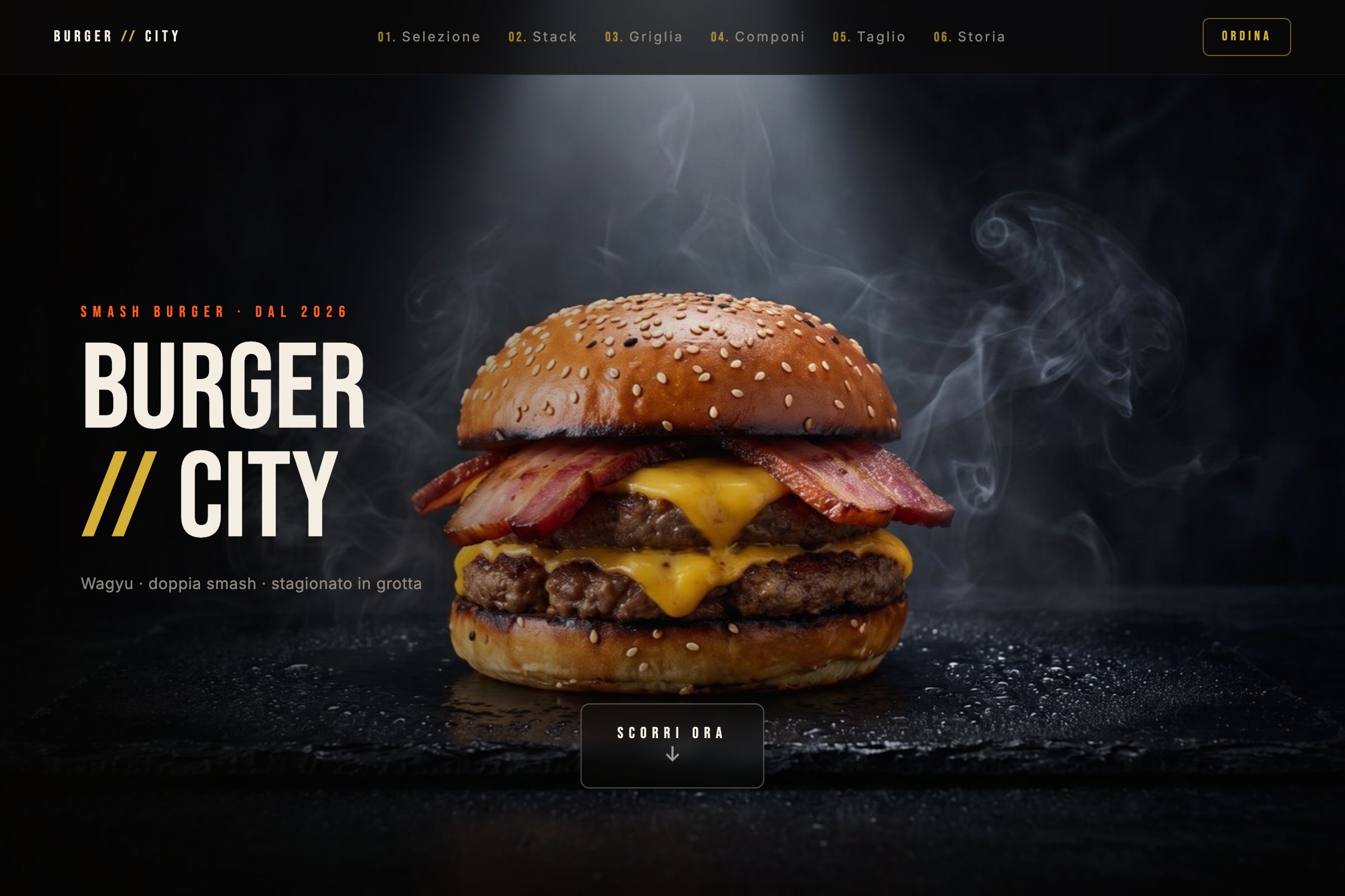 Anteprima del sito Burger City